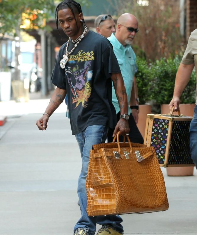 hermès bag men Messi Birkin bag