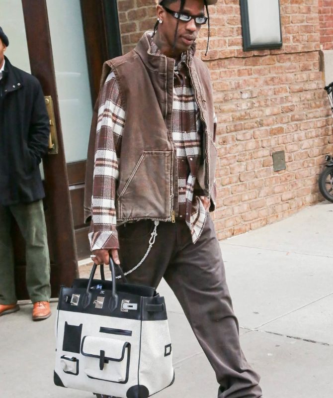 hermès bag men Messi Birkin bag