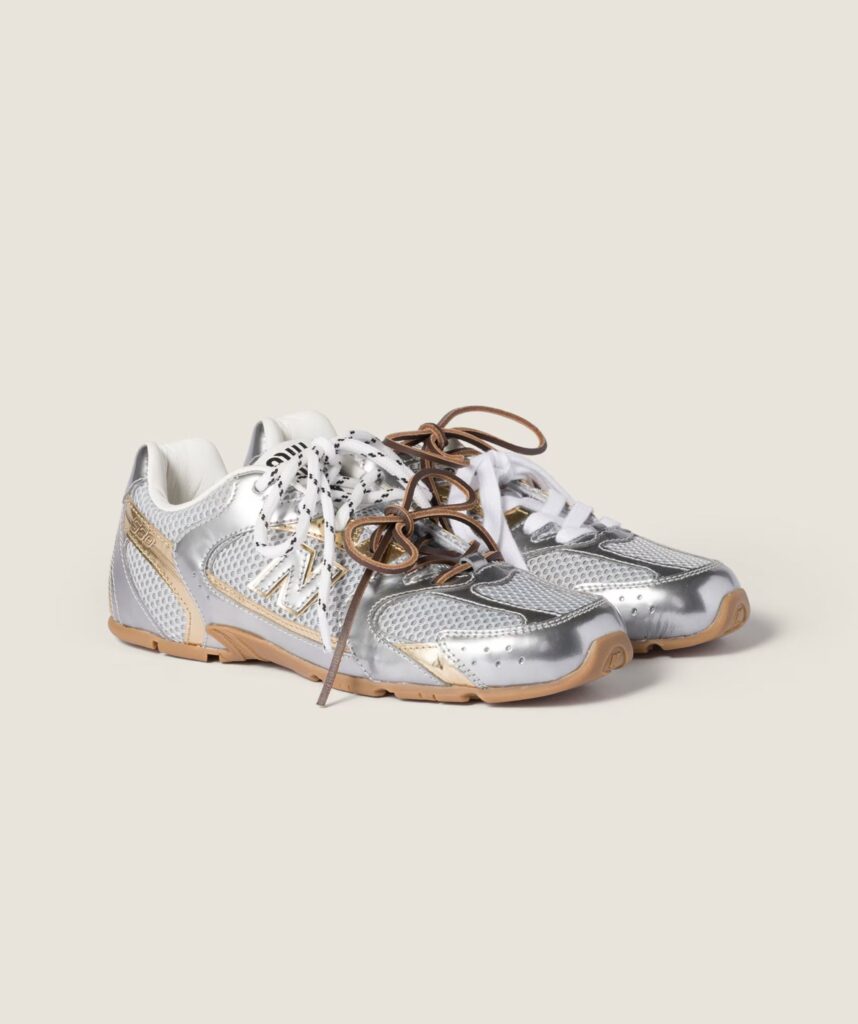 new balance x miu miu sneakers