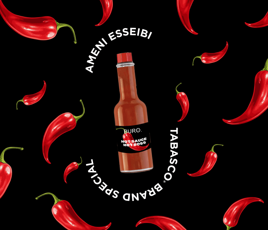 BURO X TABASCO® BRAND: THINGS ARE ABOUT TO GET EXTRA SPICY ON #HOTSAUCEHOTBOSS WITH AMENI ESSEIBI 🌶️