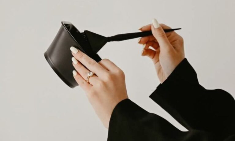 how to remove hair color from skin