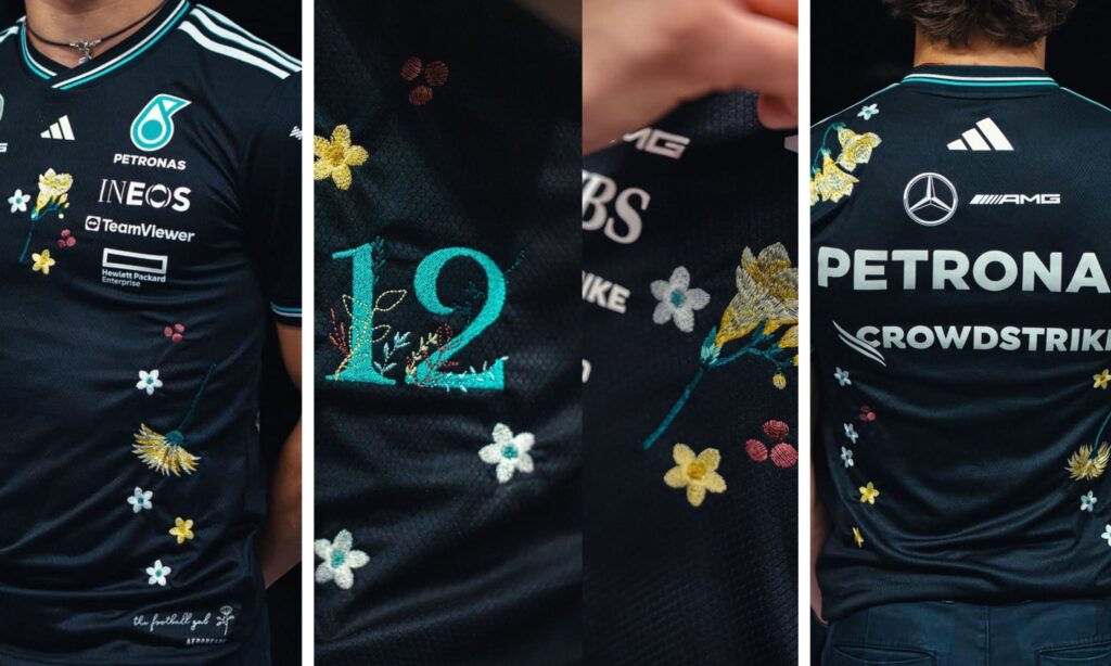 Diana al Shammari Mercedes f1 jersey