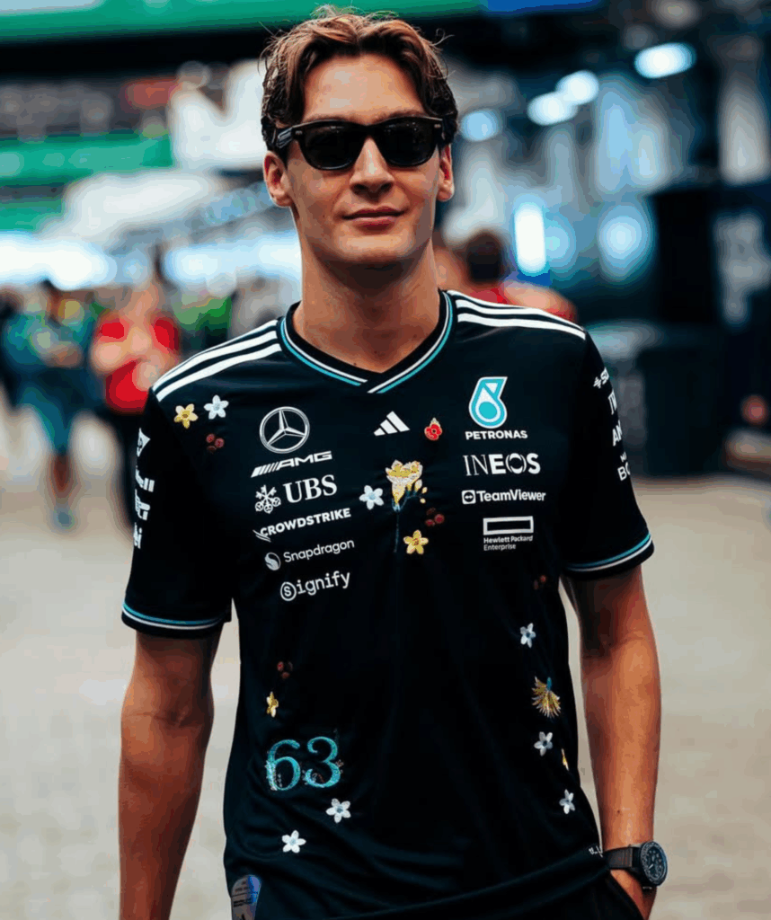 Diana al Shammari Mercedes f1 jersey 