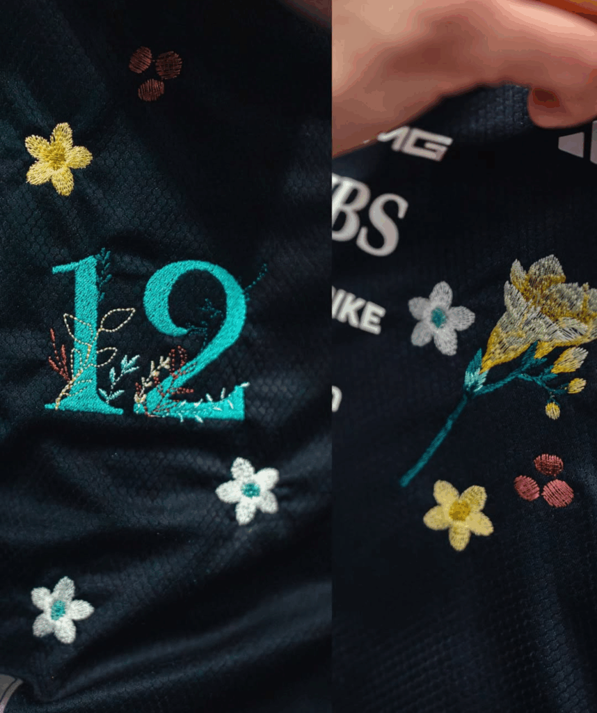 Diana al Shammari Mercedes f1 jersey 