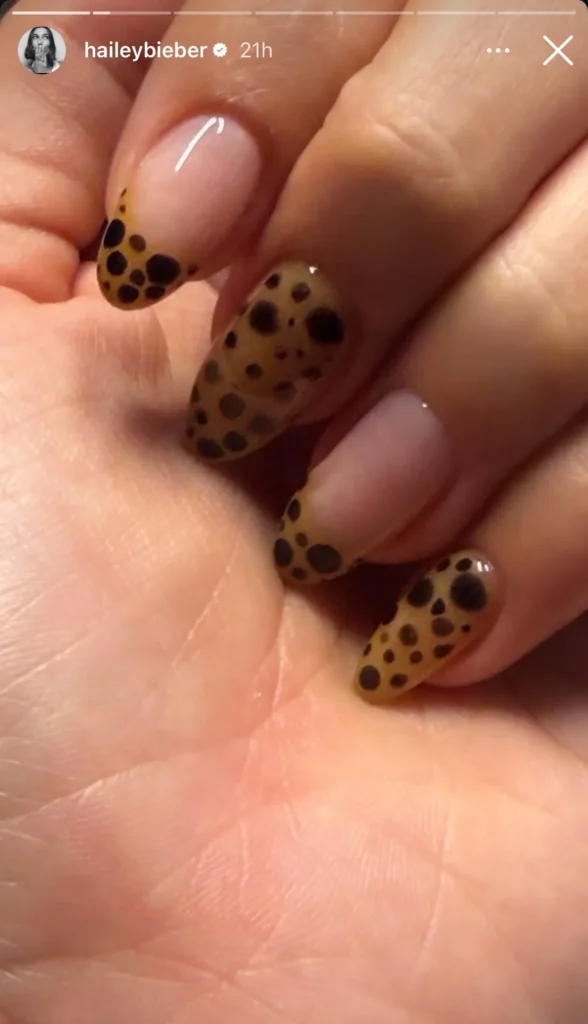 animal print nails