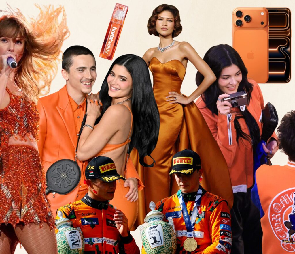 IN 2025, ORANGE REALLY WAS THE NEW BLACK.