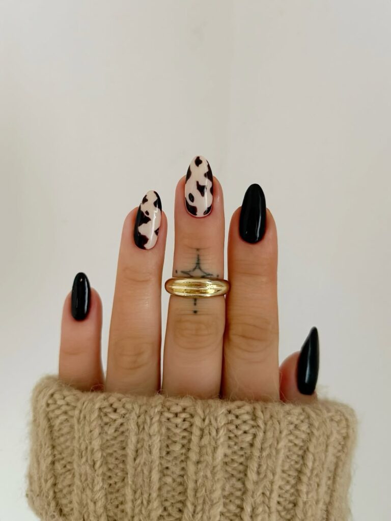 animal print nails