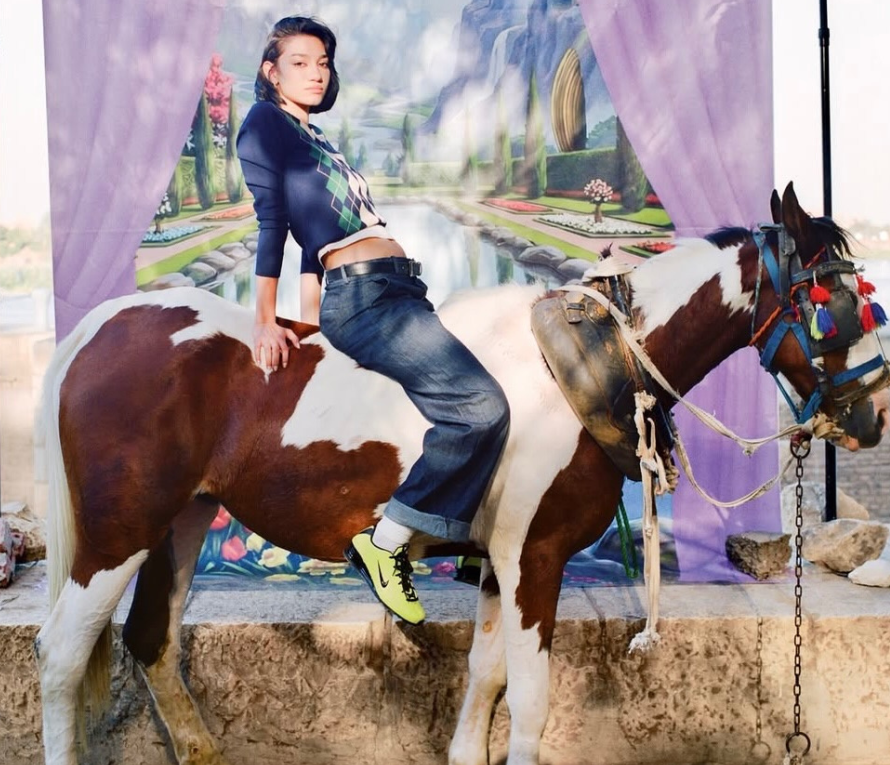 MIDDLE EAST ARCHIVE RECREATES CLASSIC PHOTO STUDIOS FOR NIKE SPORTSWEAR, AND WE JUST LOVE IT.