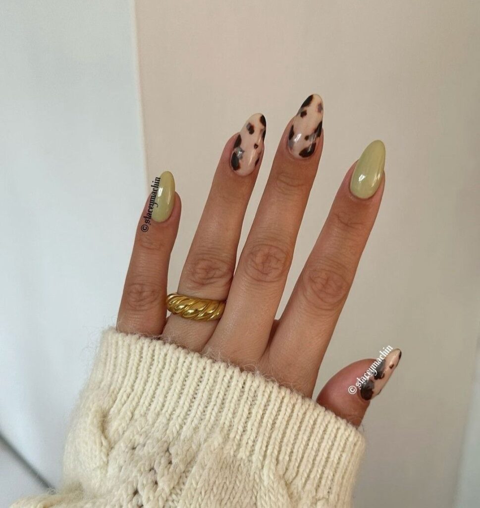 animal print nails