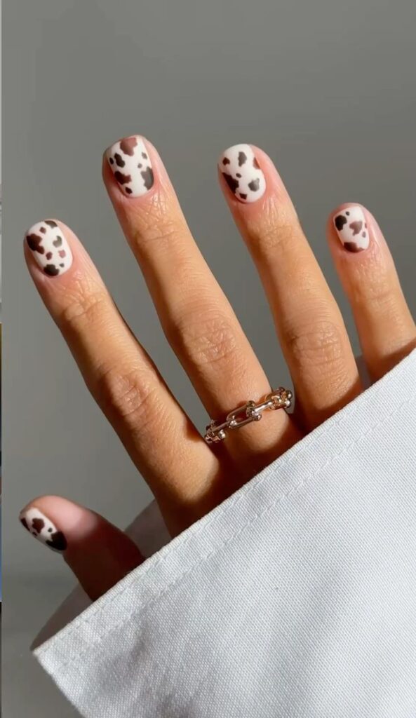 animal print nails