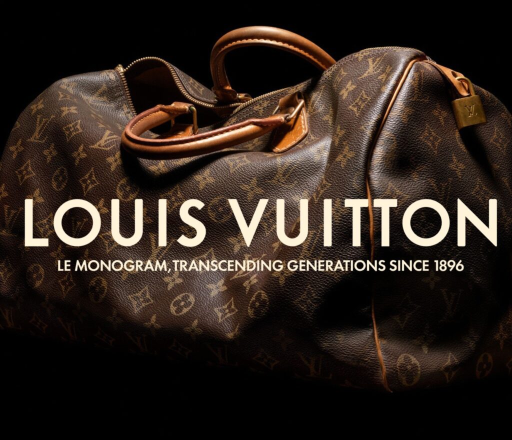 LOUIS VUITTON IS CELEBRATING 130 YEARS OF ITS ICONIC MONOGRAM.