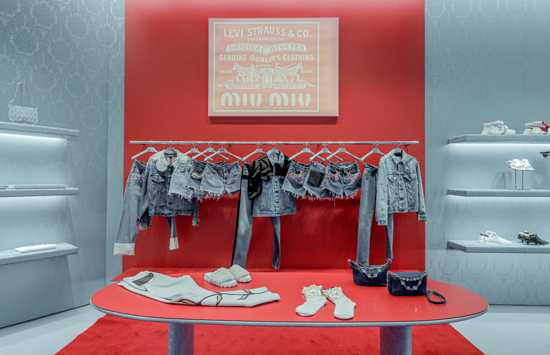 Miu Miu gives life to pre-loved Levi's® denim