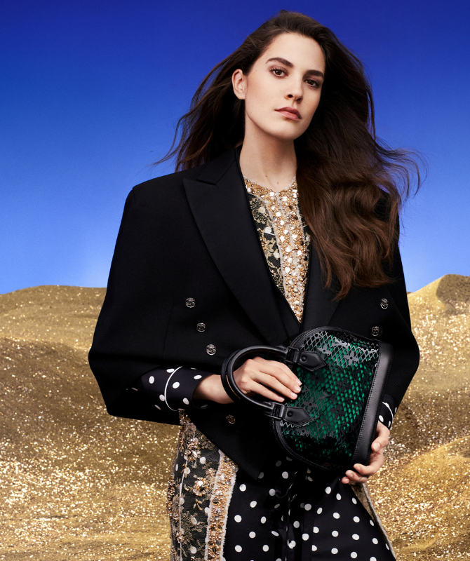 Louis Vuitton Dauphine Bags Spring Summer 2022 Campaign