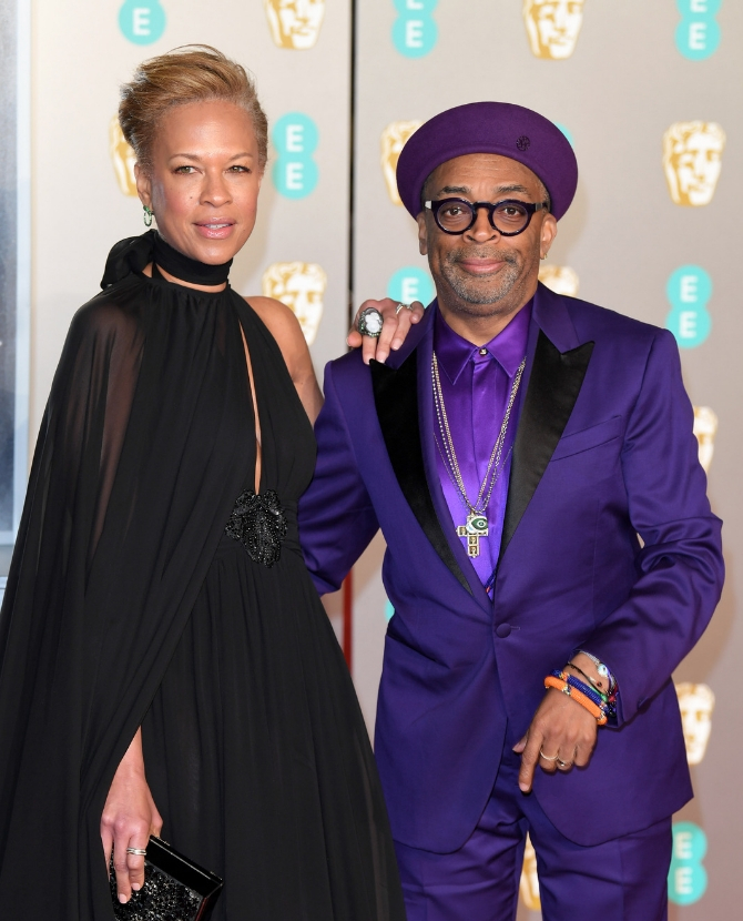 Tonya Lewis and Spike Lee