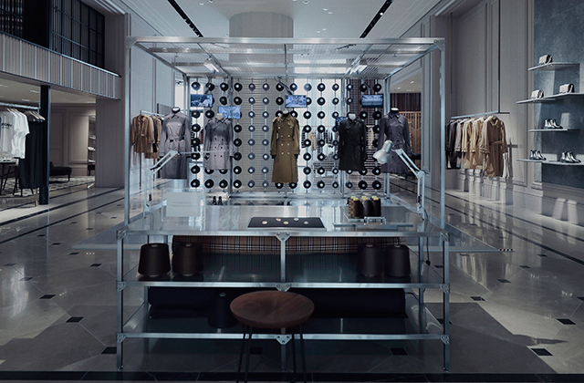 Burberry trench sales studio