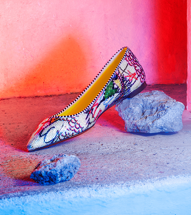 Christian Louboutin unveils Loubitag collection for Spring-Summer 2018