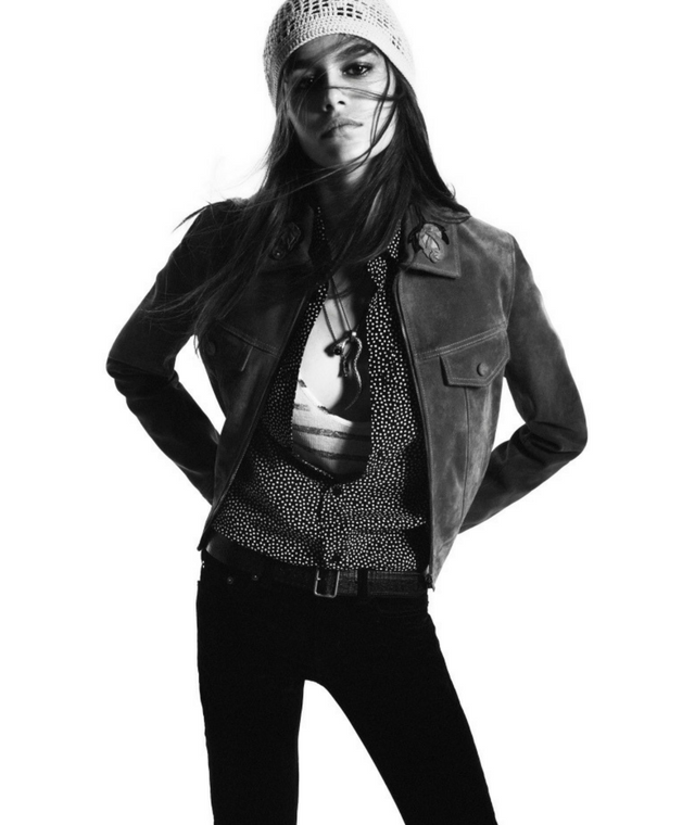 Kaia Gerber for Saint Laurent