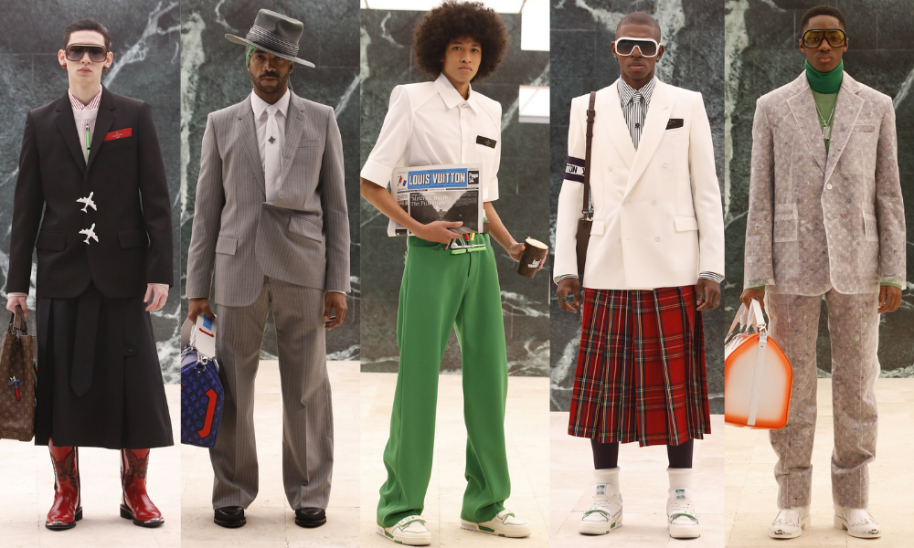 LOUIS VUITTON MEN'S FW21: A CELEBRATION OF BLACK MEN & BLACK