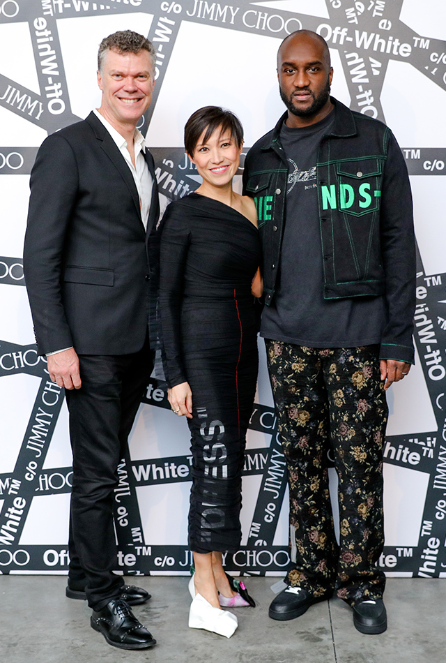 Pierre Denis, Sandra Choi and Virgil Abloh