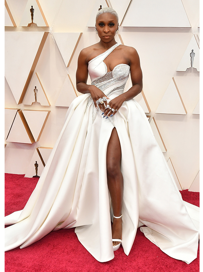 Cynthia Erivo in Versace