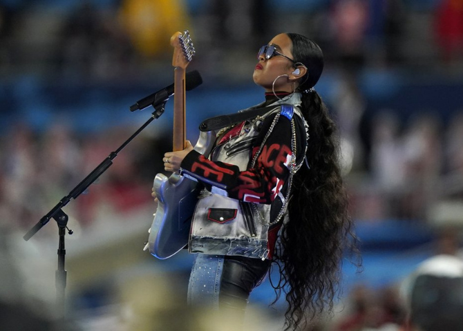 The Weeknd Red Givenchy Super Bowl LV Halftime Show