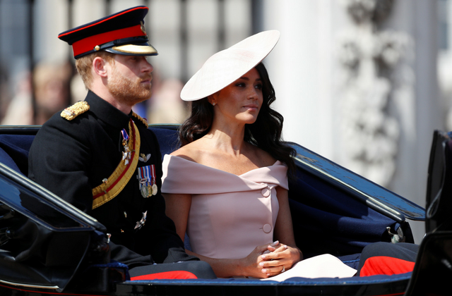 Trooping the colour