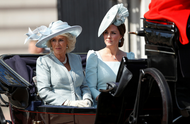 Trooping the colour