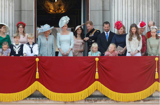 Trooping the colour