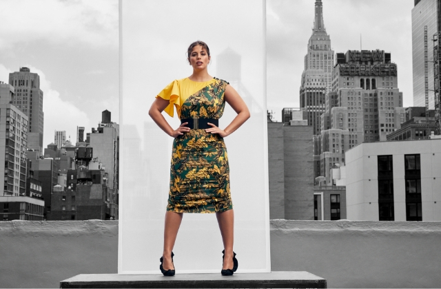 Ashley Graham for Fausto Puglisi x Marina Rinaldi S/S'19 Capsule Collection