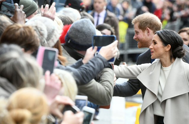 Meghan Markle and Prince Harry in Belfast