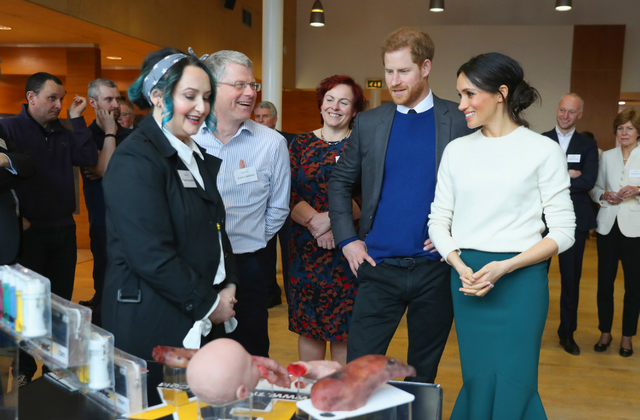 Meghan Markle and Prince Harry in Belfast