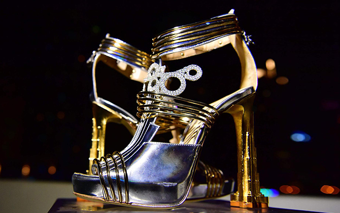 The world's most expensive shoe unveiled in Dubai