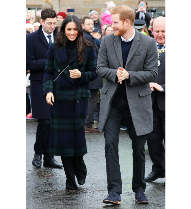 Meghan Markle and Prince Harry in Scotland