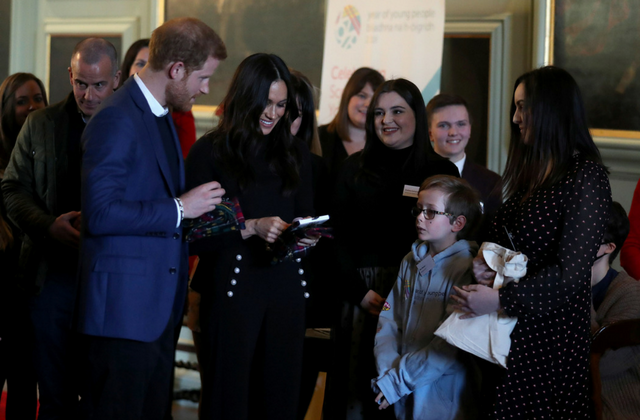 Meghan Markle and Prince Harry in Scotland
