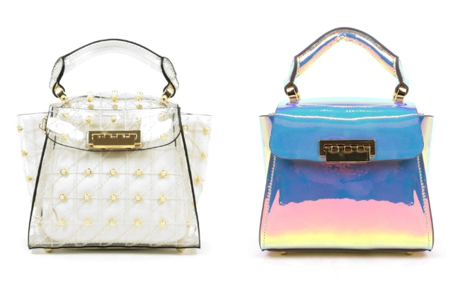 Zac Posen Iridescent Eartha Mini Chain Crossbody